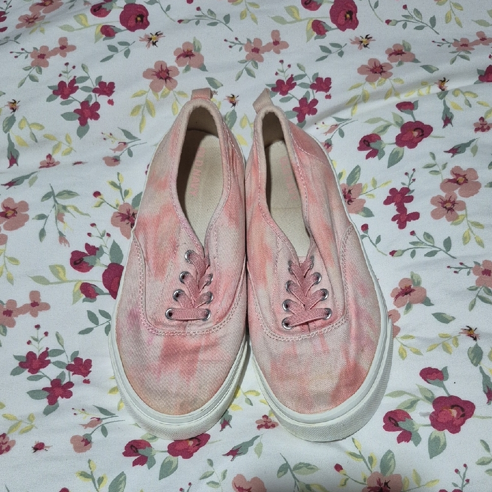 Old Navy Pink Tie-Dye Kids Sneakers
